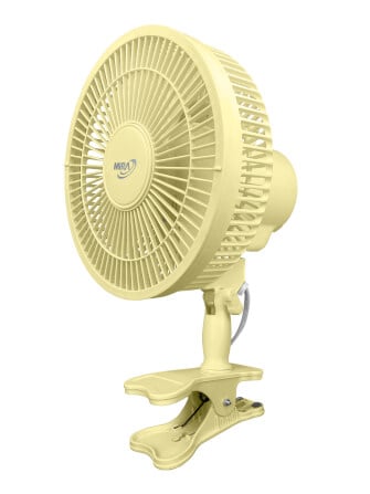 พัดลมตั้งโต๊ะ แบบหนีบ 8 นิ้ว MIRA M-73 LEMON_1